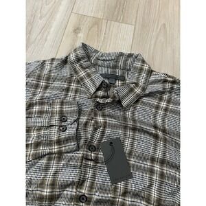John Varvatos Shirt Small Plaid Men's Cole Long Sleeve Button NWT